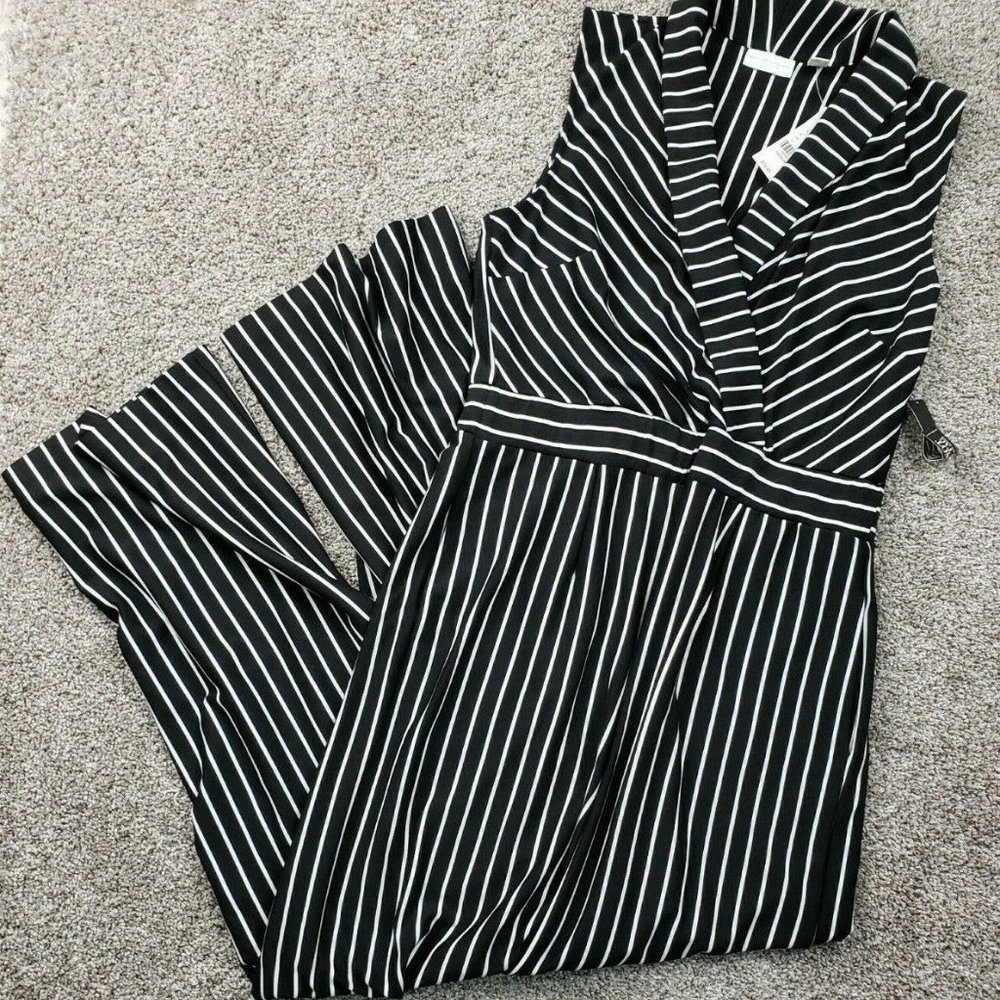 {New York & Company} Wide Leg Jumpsuit
